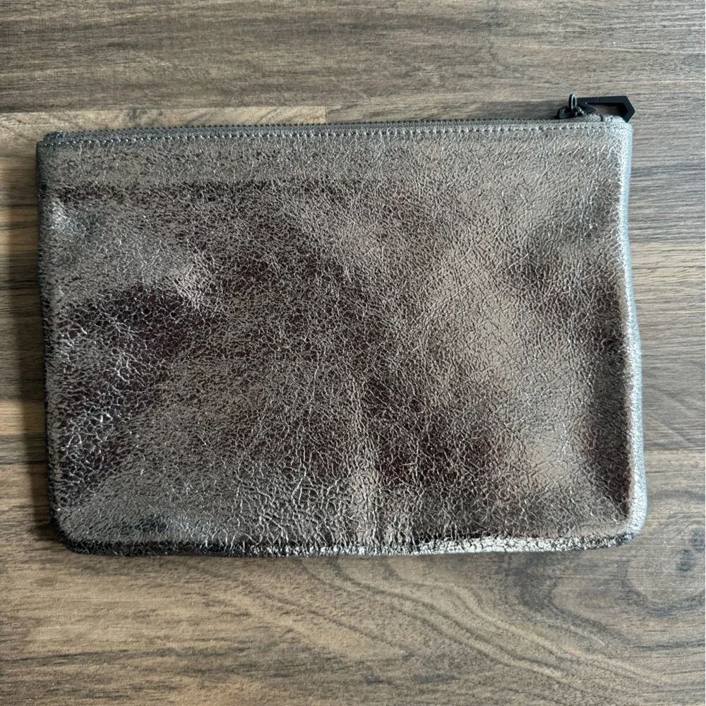 MARC JACOBS Metallic Leather Pouch
